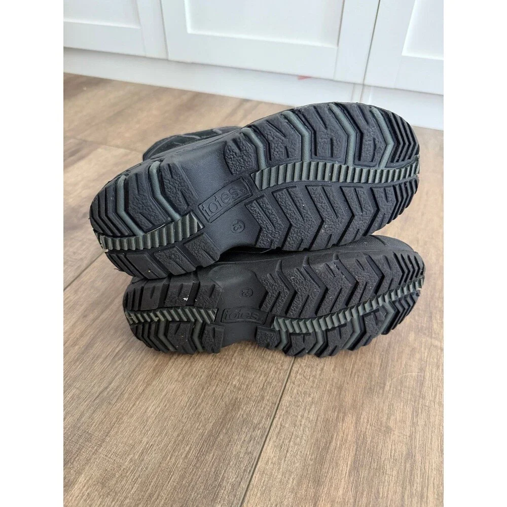 Totes black toddler snow boots size 13